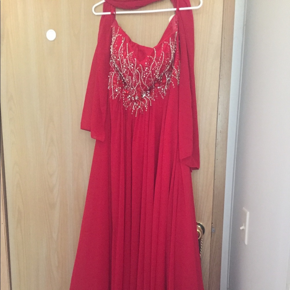 3 nice prom or formal dress, one purple - Picture 4 of 7
